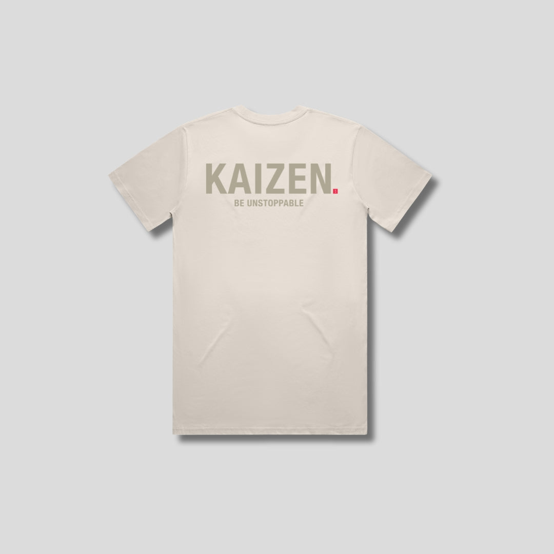 Icon Relaxed t-shirt Bone back - The Kaizen Shop