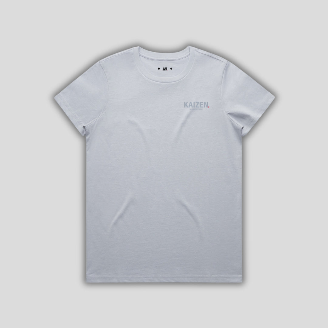 Womens Essentials Classic T-Shirt Powder Blue front