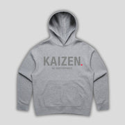 Womens Essentials Relaxed Hoodie Heather Grey front
