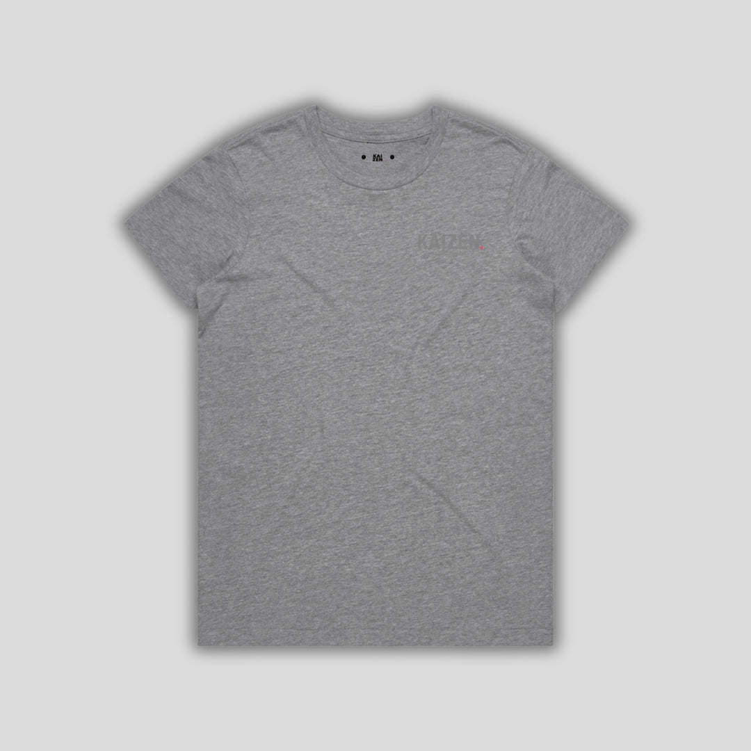 Womens Essentials Relaxed T-Shirt Heather Grey front
