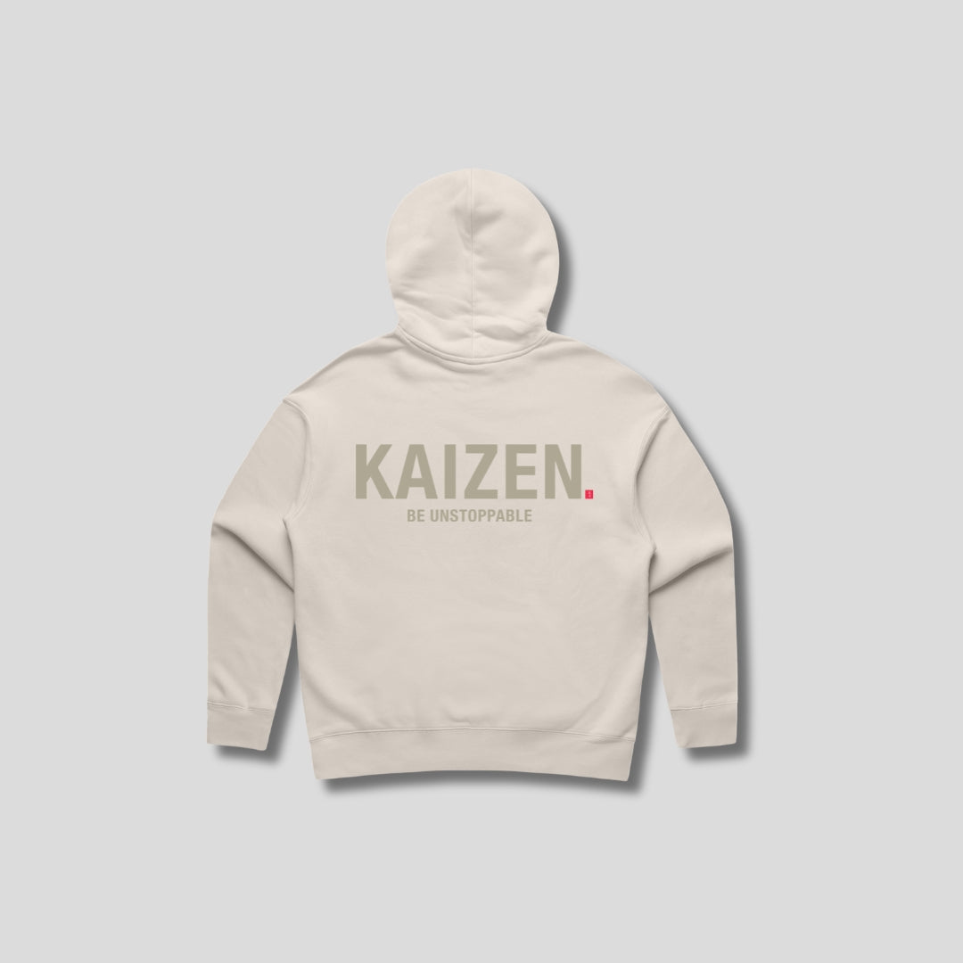 Womens_Icon_Relaxed_Hoodie_Bone_back_-_The_Kaizen_Shop