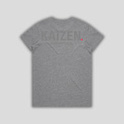 Womens Icon Relaxed T-Shirt Heather Grey back