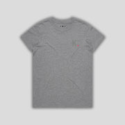 Womens Icon Relaxed T-Shirt Heather Grey front